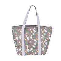 Bloemenprint Thermische Geïsoleerde Lunch Tas Voor Vrouwen Meisjes Draagbare Draagtas Koeler Lunchbox Geïsoleerde Tas: Coffe