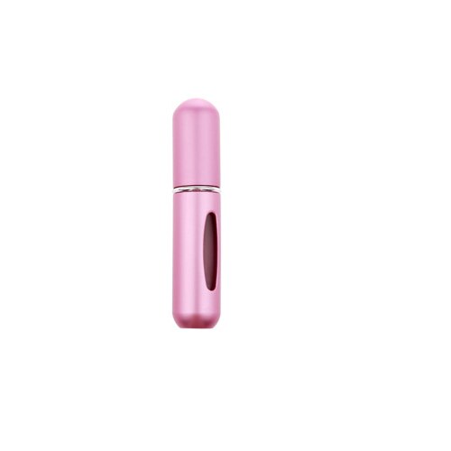 XZJJA Bodem gevulde Mini Parfum Spray Flessen Metalen Shell Spray Verstuiver Draagbare Reizen Parfum Opslag Fles Punten Bottelen: Pink Spray Bottles