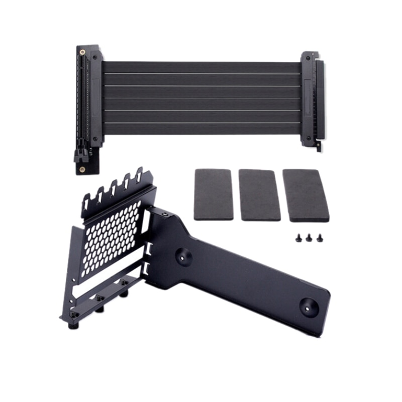Support de carte graphique VGA pour ordinateur, ligne d&#39;extension GPU Anti-interférence, vertical PCI-E X16, 7 emplacements