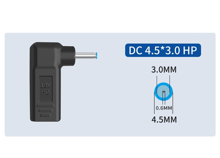 Laptop Power Adapter Connector DC Plug USB Type C Female naar Universele Mannelijke 11*4.5mm voor Lenovo Asus Hp Dell Acer Notebook Charge: Overigen