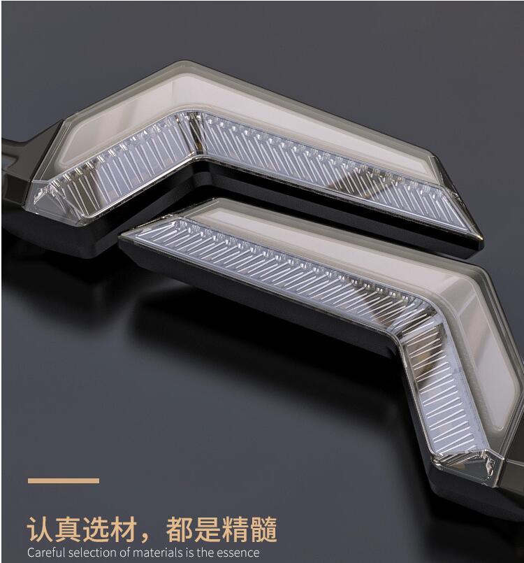 SPIRIT BEAST Motorcycle Signal lights steering motorbike accessories LED turn signal Daytime lights brightness Arrowhead lamp