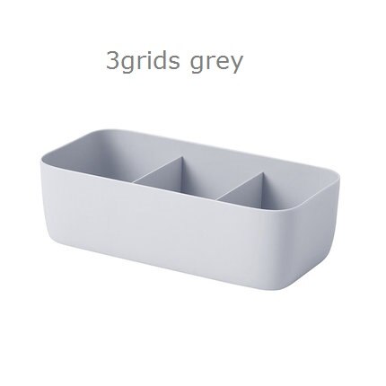 1 pc Multi-size Ondergoed Organisator Storage Drawer Closet Organisatoren Dozen Voor Slips Sokken Opbergdozen: grey 3