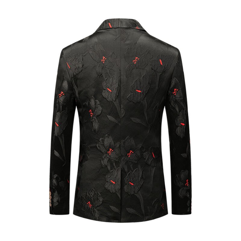M -6xl kostymjackor slim fit 2022 bröllopsbalsblazers enkelknappar manlig kavaj snygg kostymjacka för män xxxxxxl