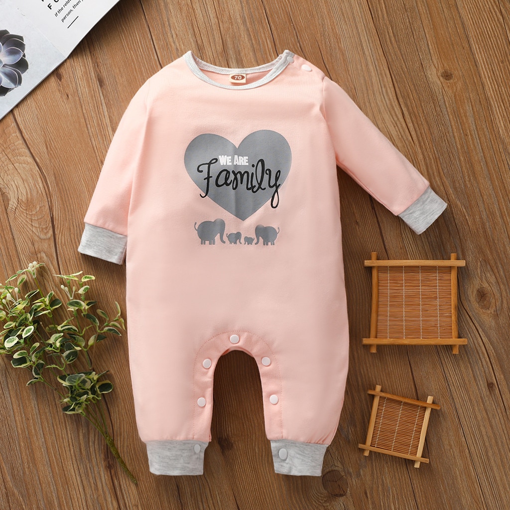 Newborn Infant baby jumpsuit Boys Girls clothes baby onesie Lettre Valentines Romper Jumpsuit Clothes Outfits baby costume