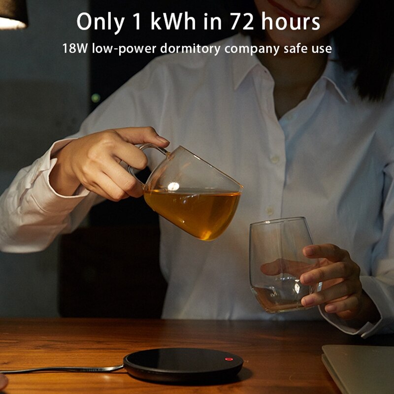 Koffie Mok Warmer, Cup Warmer, Koffie Warmer Voor Bureau Met Automatische Uitschakeling-Us Plug