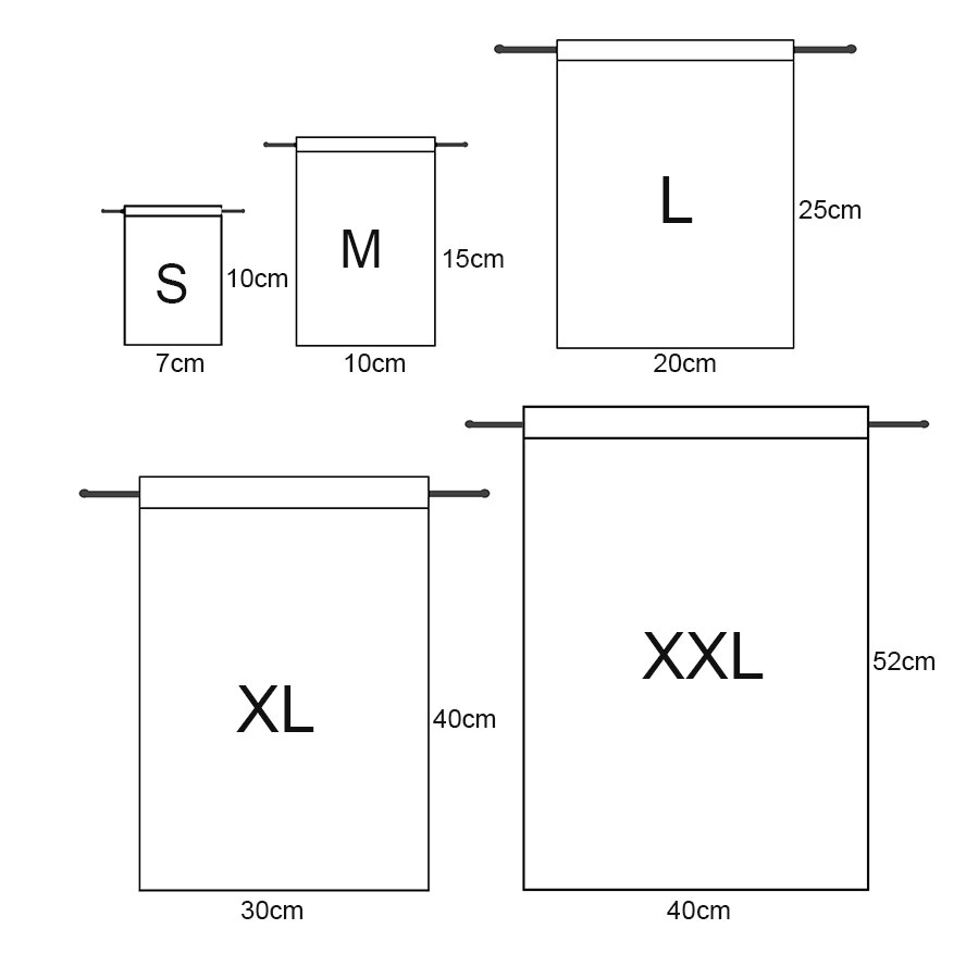 100PCS Oxford Drawstring Bag Packaging Jewelry Cosmetic Pouch Travel Storage Wedding Party Waterproof Sachet Print Logo