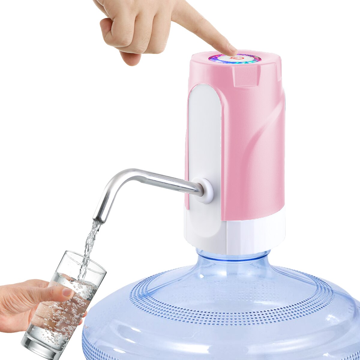 Automatische Elektrische Wasser Dispenser Tragbare Druck Pumpe Multi-interface Trinken Flasche Wiederaufladbare Wasser Pumpe Maschine: 4
