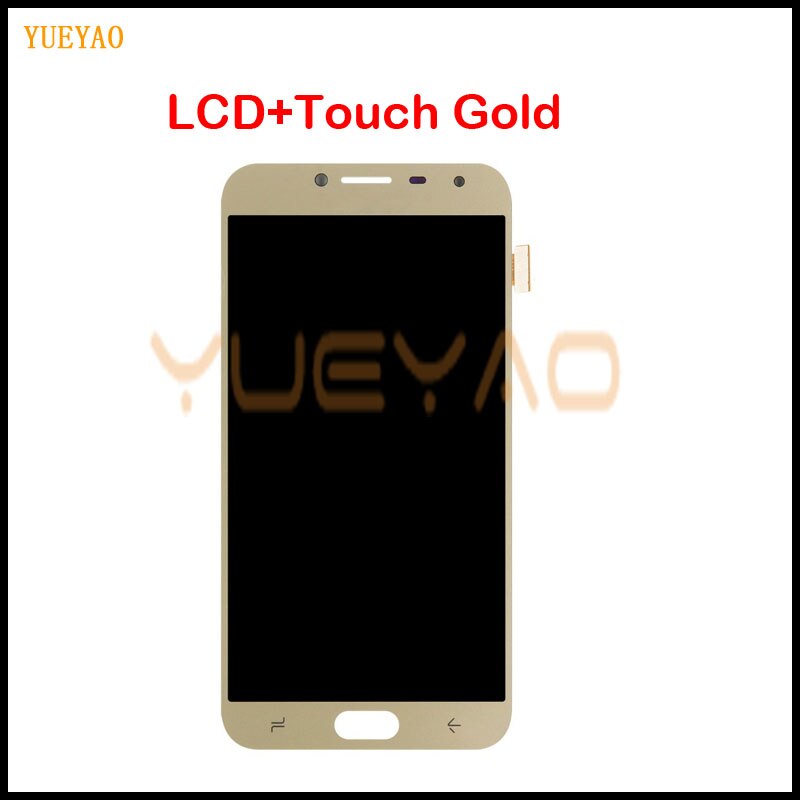 J400 LCD for Samsung Galaxy J4 J400F Display SM-J400F/H/P/M/G/DS Touch Screen Digitizer Assembly Replacement Frame: LCD NoFrame Gold