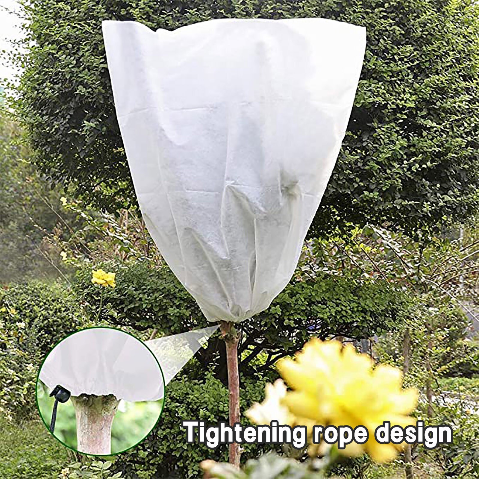 25# Warm Plant Covers Cover Tree Shrub Plant Protecting Bag Frost Protection Yard Garden Winter Anti-frostbite Windbreak Cover