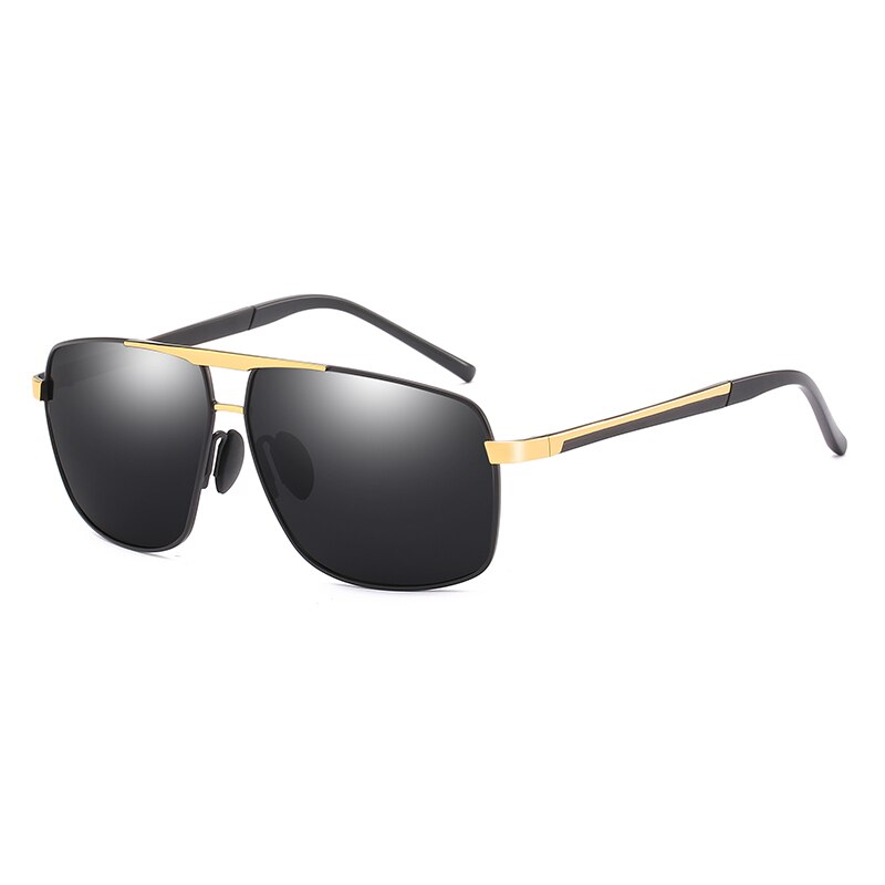 OLIEYE Men's Rectangle Polarized Sunglasses - TR90 Frame, UV400 Protection, HD Lenses For Driving & Sports