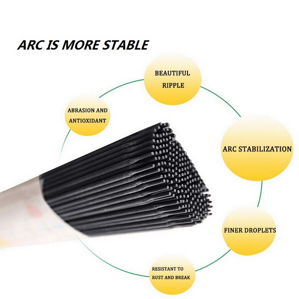 Stainless Steel Universal Welding Rod High Hardness Tungsten Carbide Hardfacing Electrode for Brick Tile Factory Welding Tool