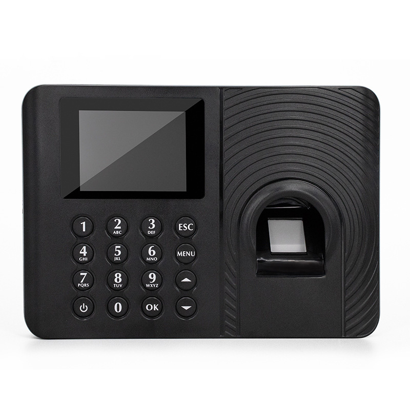 Electronic A10 Biometric Fingerprint Time Attendance System Clock Recorder Employee Recognition Recording Device Machine