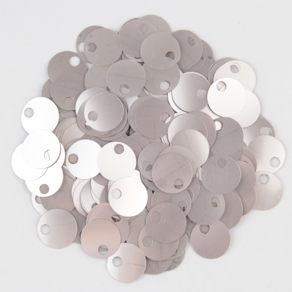 Sequin 20mm PVC Flat Round Loose Sequins 2cm Paillette Sewing Craft Women Garments Accessories with Big Hole 20g