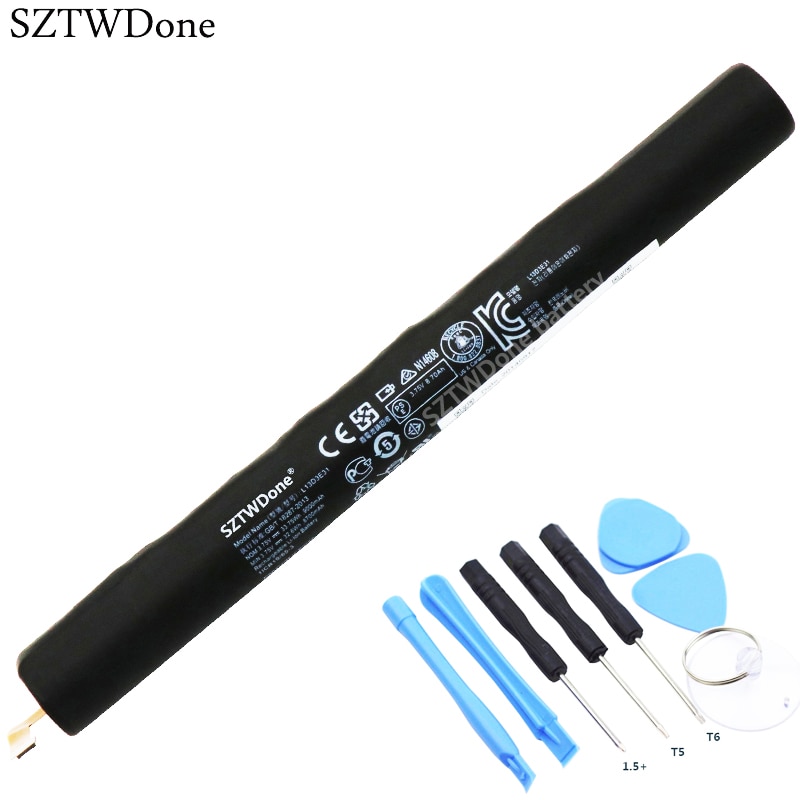 SZTWDone L13C3E31 bateria tableta dla LENOVO joga 10 "B8000 B8080 60046 60047 60063 L13D3E31 B8000-F B8000-H B8080-H B8080-F
