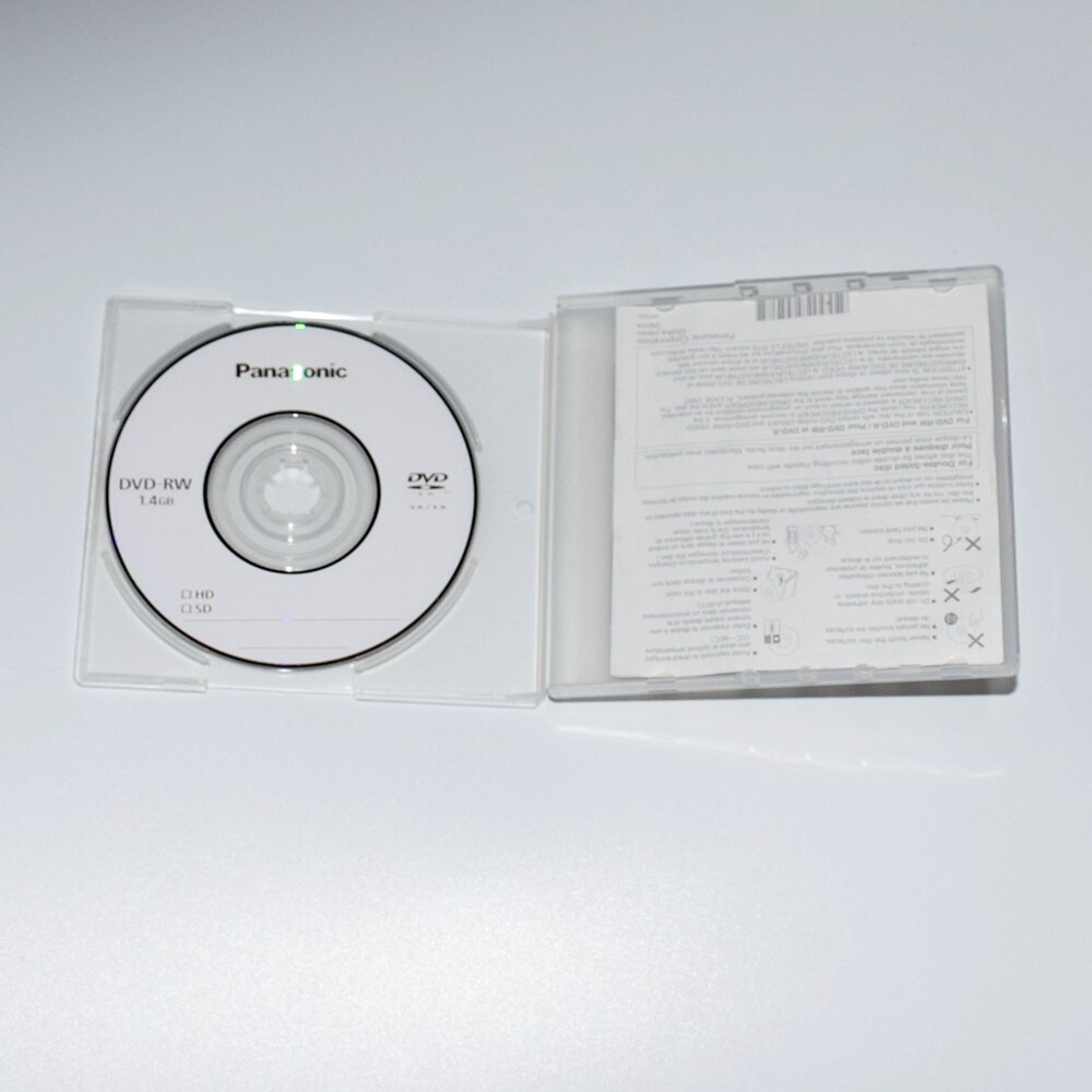 1 stk japan lm -rw30 u 5 mini 3 " (8cm)  dvd-rw genskrivbar disk 30 min 1.4g pro hård belægning til videokamera