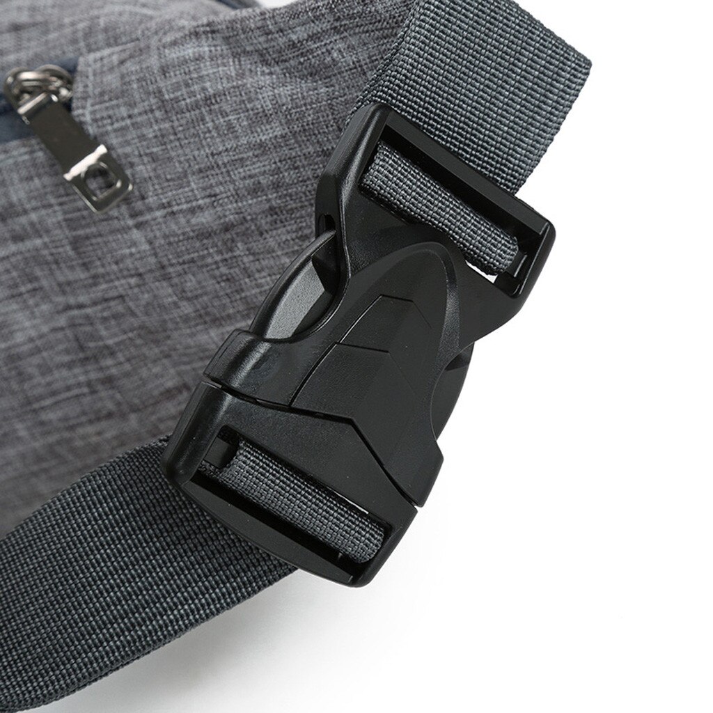 women men waist bag fanny pack Outdoor dual pocket running belt Functional solid zipper Crossbody Bag Chest Phone purse nerka