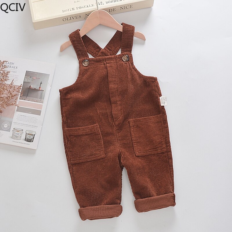 Winter Overalls Baby Algehele Broek Corduroy Overalls Slabbetje Broek Peuter Meisje Overalls Baby Boy Overalls