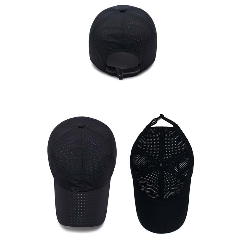 Baseball Cap Mannen Vrouwen Zomer Dunne Mesh Draagbare Sneldrogende Ademende Zonnehoed Golf Tennis Voor Running Camping Vissen