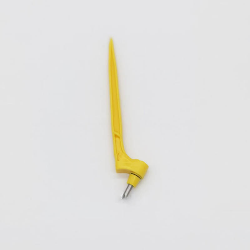 360 Rotating Blade Paper-Cutter Craft Cutting Tools Wear-Resisting Blade DIY Cutting Knife 30° Cutter Head Art Cutting Tool: YELLOW