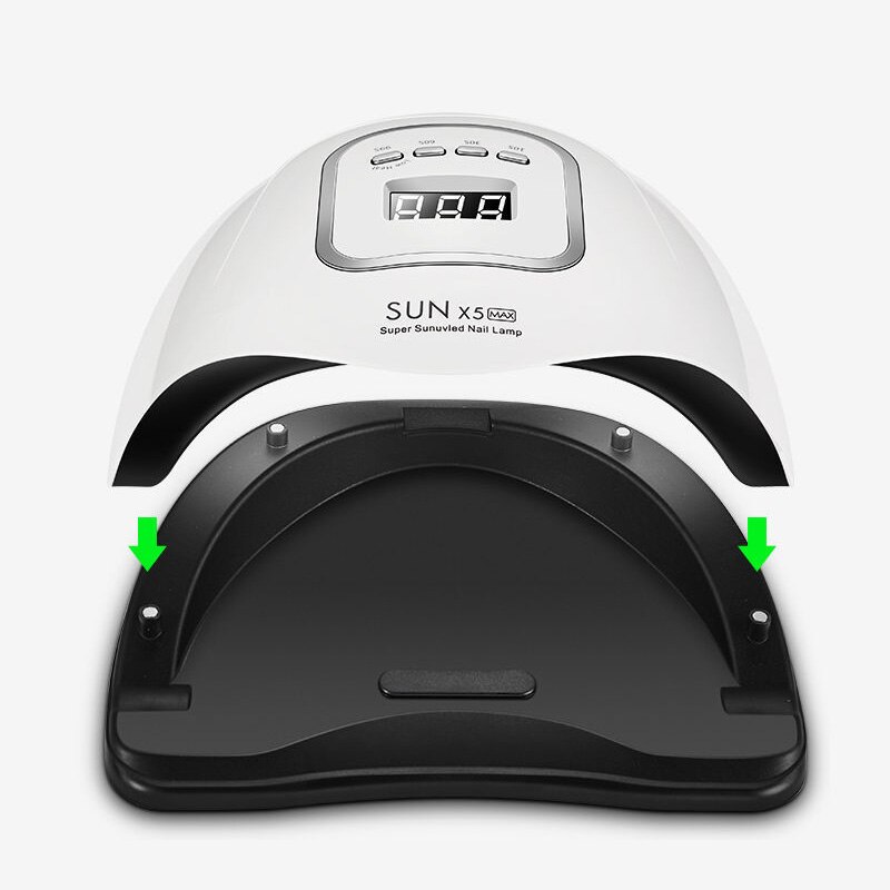 120W SUN X5 Max UV LED Nail Lamp Nail Dryer 57 LEDs Manicure Quick Drying All Nail Gel Polish 10S 30S 60S 99S Powerful Nail Lamp