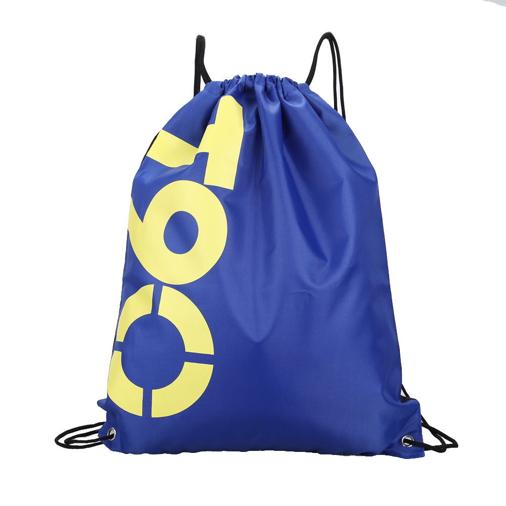 Waterdichte 34*42Cm Dubbellaags Trekkoord Rugzakken Kleurrijke Schoudertas Zwemmen Tassen Voor Outdoor Sport Reizen Draagbare Tas: T90Blue