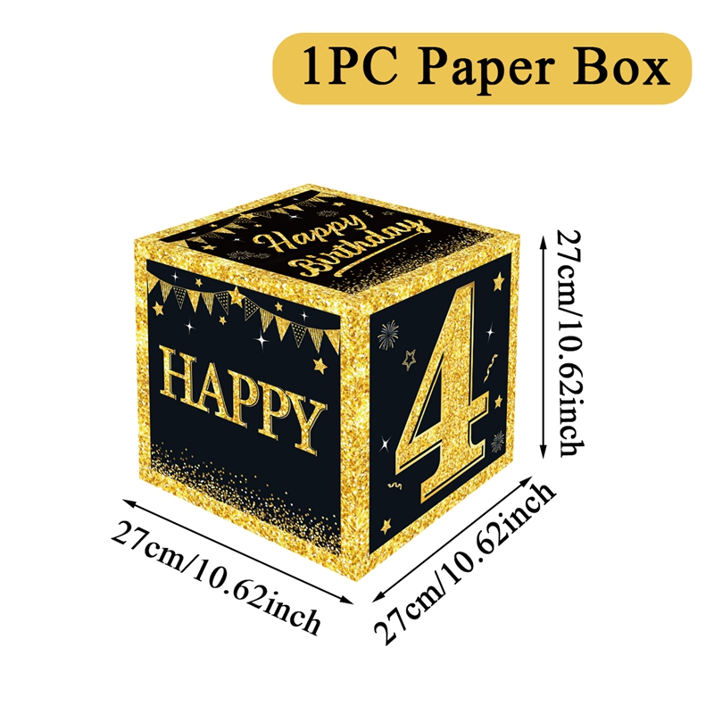 Zwart Goud Verjaardag Nummer Papier Doos Gelukkig 18 30 40 50 60 Jaar Oude Verjaardagsfeestje Decoratie Kinderen Volwassen Verjaardagsfeestje levert: Light Grey