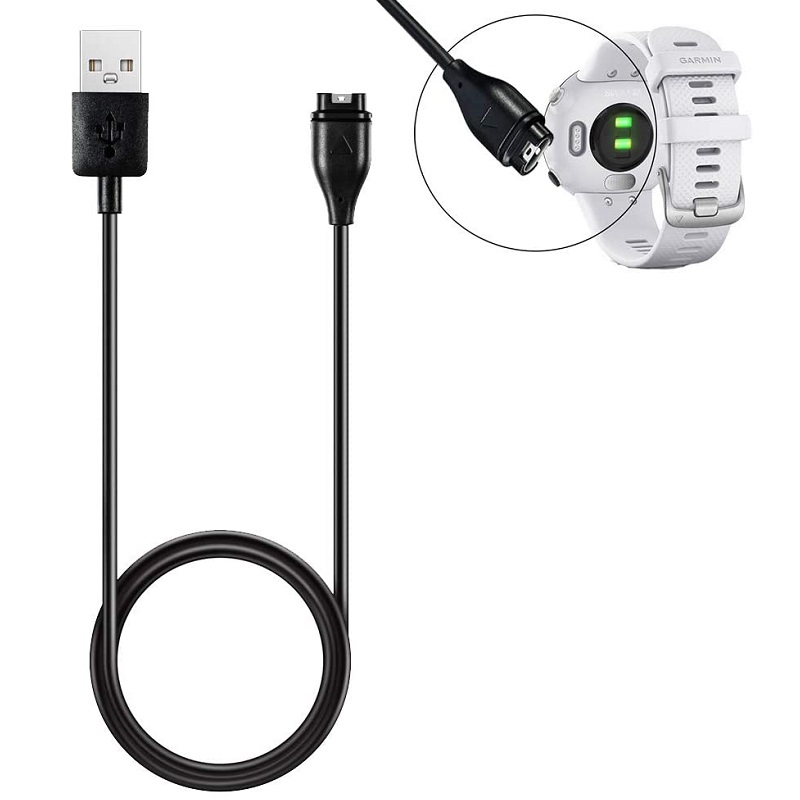 Orologio Garmin Cavo Caricatore USB-C Amzpas Per Garmin Forerunner
