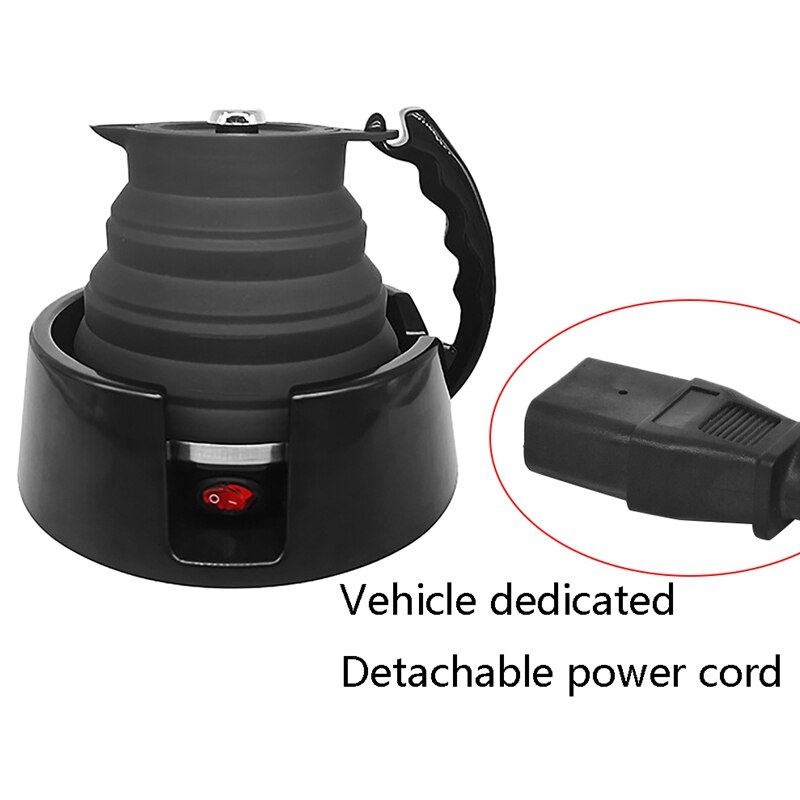 24V Portable Car Heating Cup 450ML Car Boiling Mug Vehicle Electric Kettle Coffee/Tea/Milk Car Travel for Truck Winter