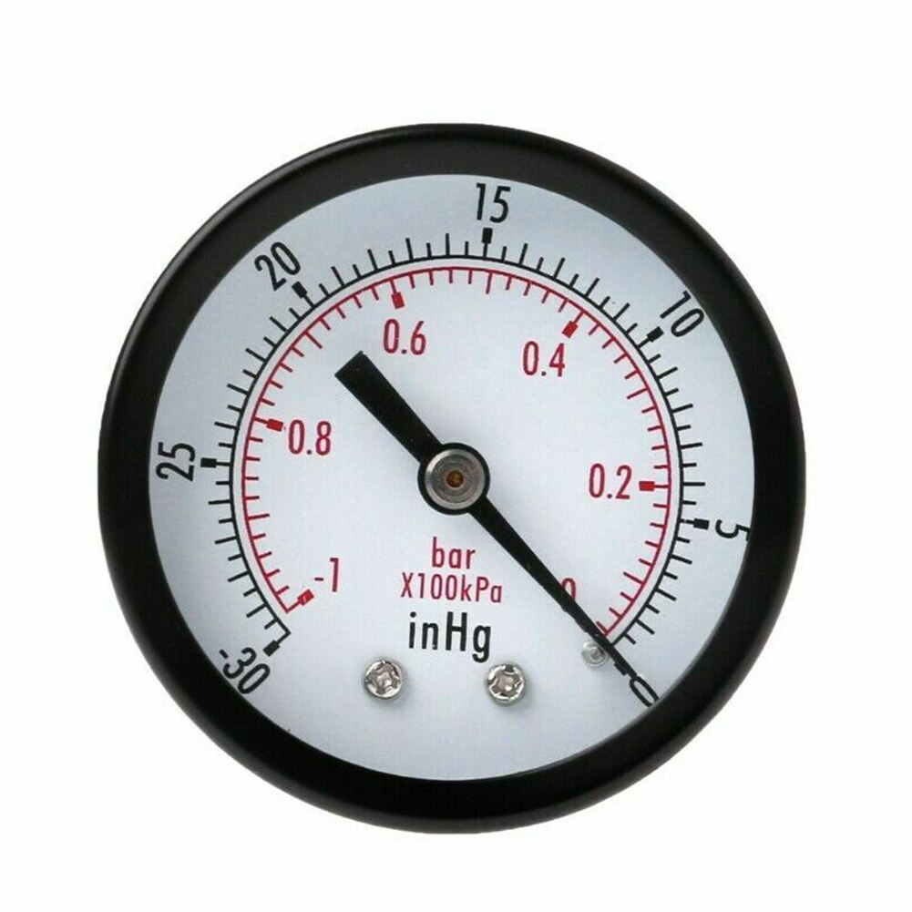50mm Multipurpose Test Vacuum Practical Mini Easy Operate Pressure Gauge Tools Measuring Double Scale Home Supplies