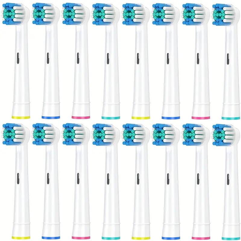 16pcs Oral B Electric Toothbrush Replacement Heads - Superior Clean and Comfortable Brushing Experience