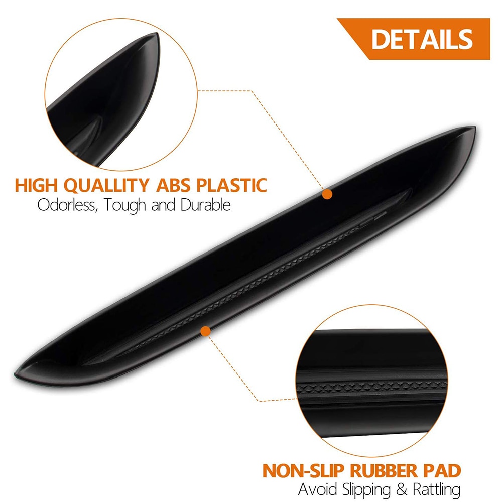 Bildør biltilbehør arrangørhåndtak grep oppbevaringsbrettboks + sklisikker matt til jeep krangel jk passasjer