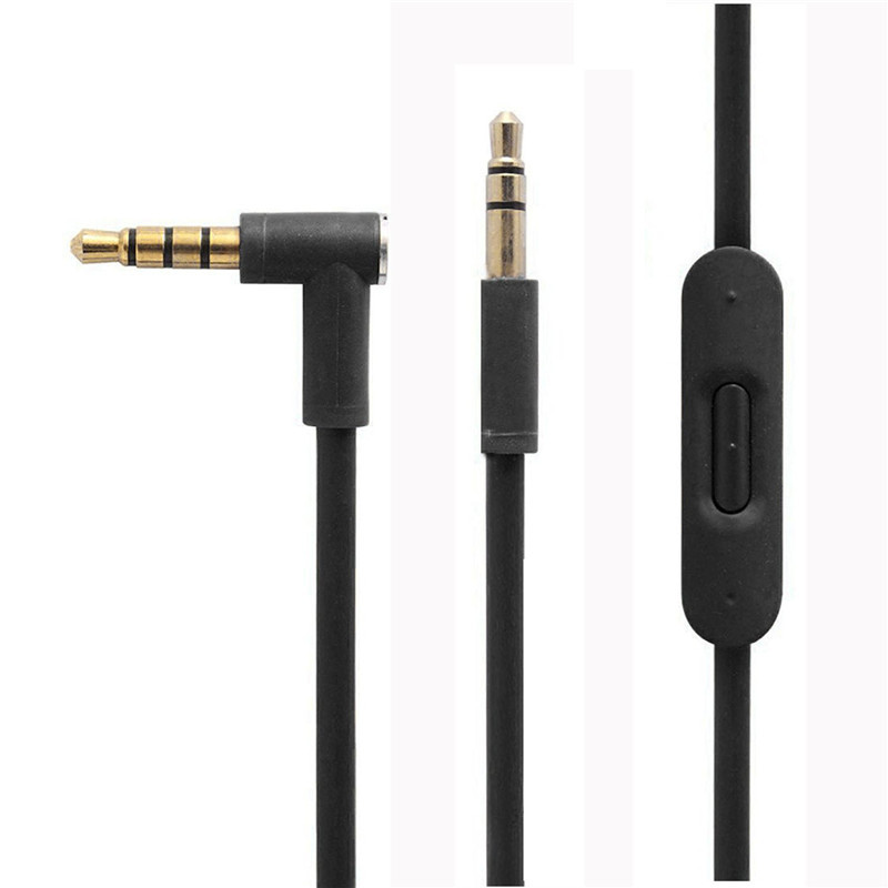 Cable de repuesto para auriculares Beats Solo/Solo HD/Solo2/Solo3/Mixr/studio2/studio3/pro, 3,5mm a 3,5mm