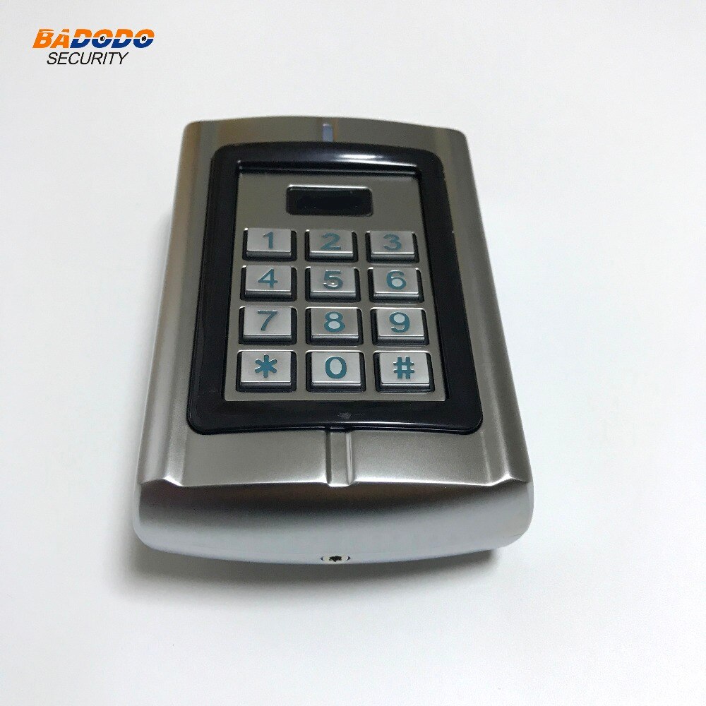 Sebury W3-A metal standalone keypad & RFID dual relay access controller support two doors 125KHz ID EM RFID card