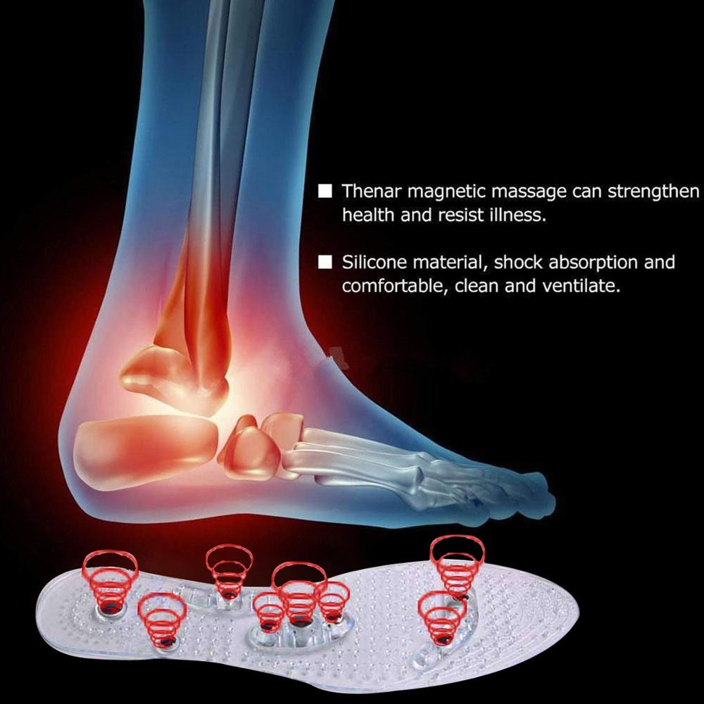 1 paar 3 paar schoengel inlegzolen voeten magnetische therapie comfort pads voetverzorging ontspanning voetmassage apparaat gewichtsverlies mannen vrouwen