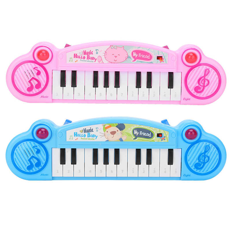 Elektronische Keyboard Musical Speelgoed 37 Toetsen Electone Met Microfoon Educatief Elektronische Piano Speelgoed Voor Kinderen Kids Babies