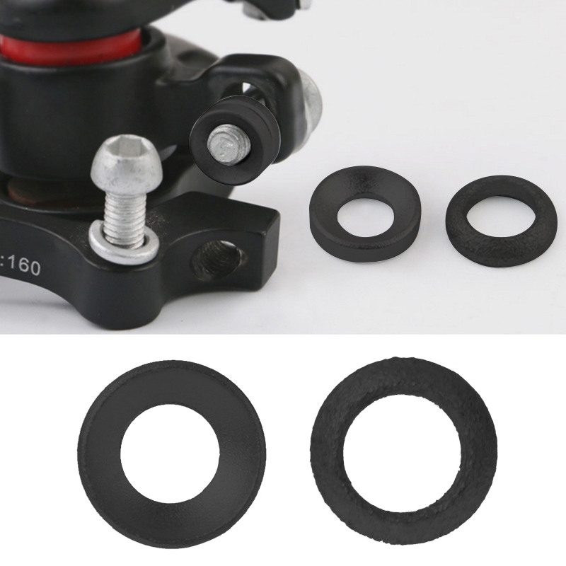 1/5 paar Fahrrad Bremssattel Spacer Disc Bremse Joint Washer Aluminium Radfahren Konkaven Konvexen Spacer MTB Fahrrad Zubehör