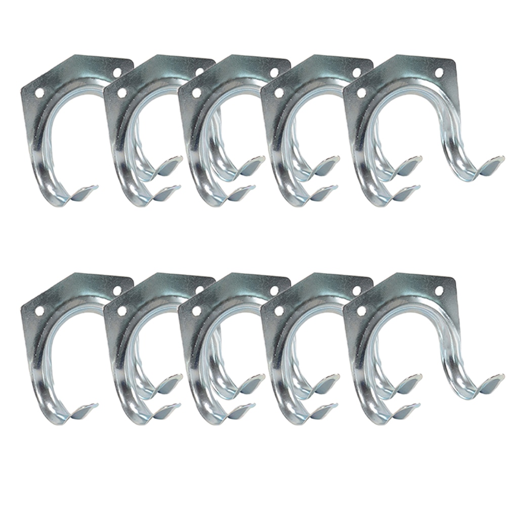 5/10 Pcs métal outil stockage mur crochet Double porte-cintre suspendus crochets jardin Garage outils pour jardinage articles ménagers DD: 10pcs