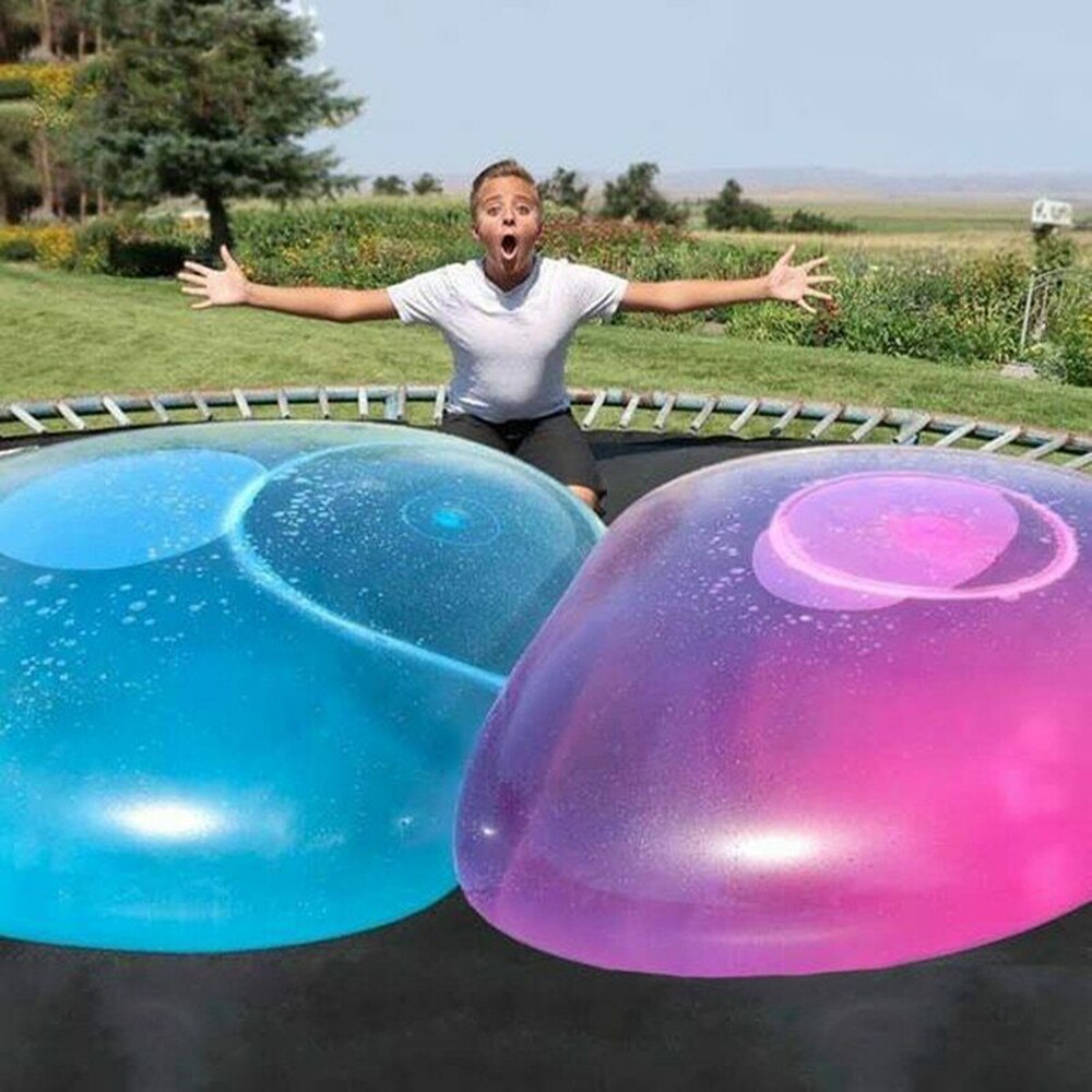 Childen magisk boble bold udendørs overdimensioneret vandfyldt ballon tpr oppustelig luft forældre-barn bold legetøj fest spil børn