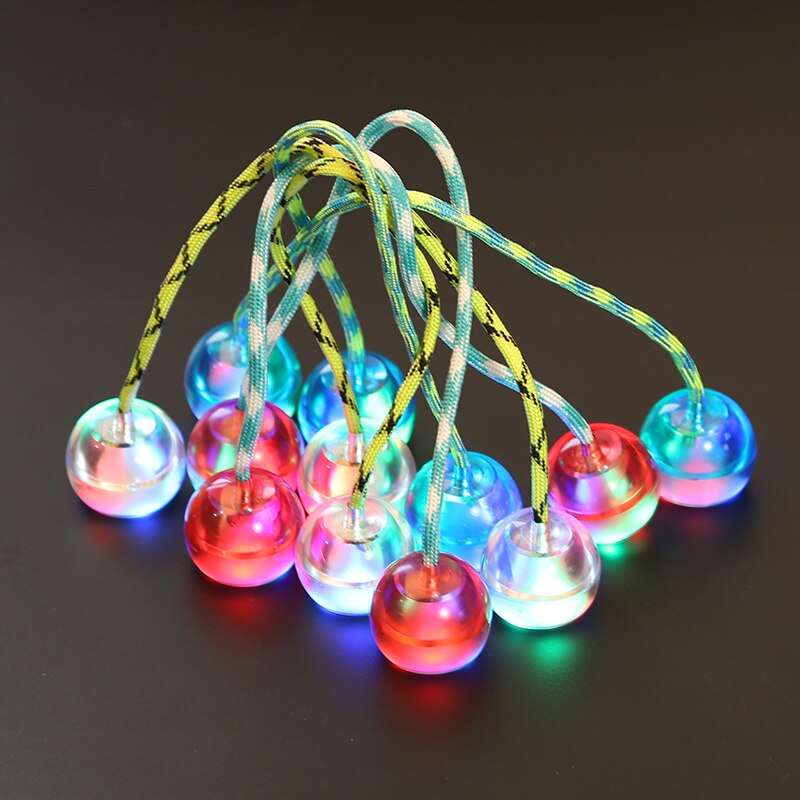 MYHOESWD Vinger Tol Speelgoed Gloeiende Speelgoed voor Kinderen Volwassen kantoor Speelgoed Stress Speelgoed voor Jongens YoYo Bal vingertop