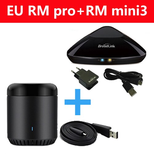 Broadlink RM3 RM Pro + & RM mini3 Universele Intelligente Afstandsbediening Smart Home Automation WIFI + IR + RF schakelaar Voor iOS Android