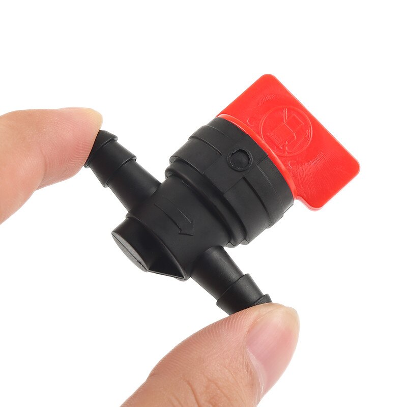 1/4" Inline Flue Shut Off Valve Cut Off Gas Straight Outdoor Car Accessories Small Engine Valve 90 Degree Carburetor Parts
