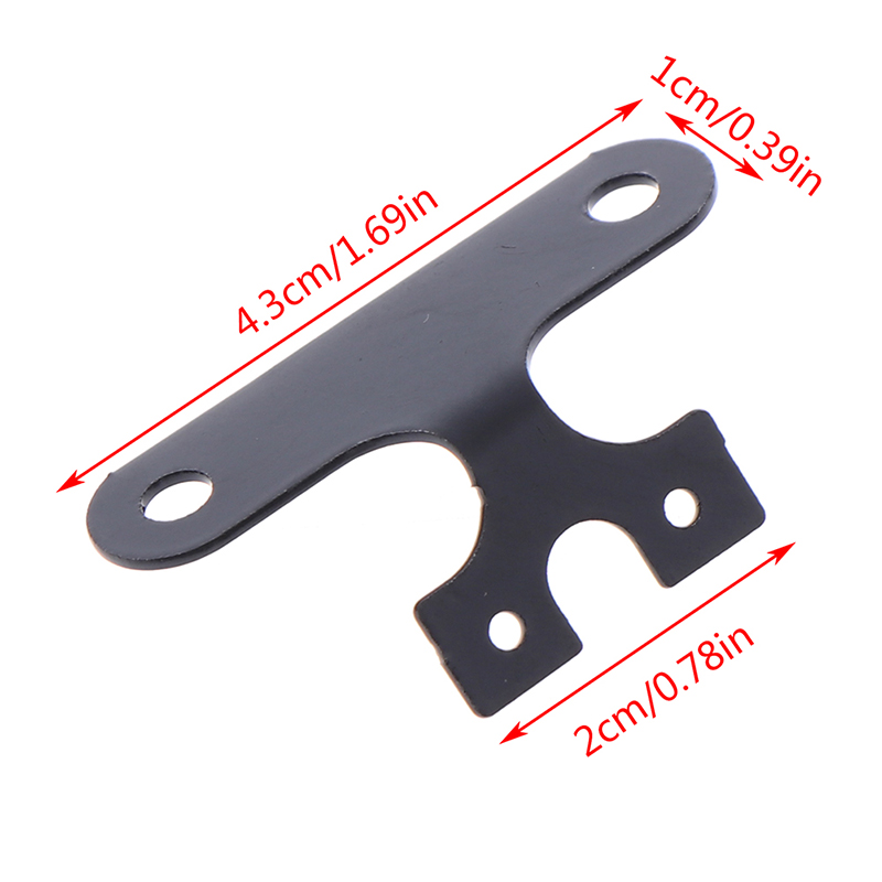 1pc schwarze edelstahl-rückfahrkamerahalterungen: Ursprünglich Titel