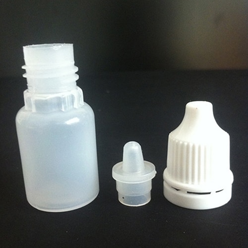 5 stk holdbare 5/10ml/15/ ml /20ml/30ml/50ml/100ml tomme plastik komprimerbare dråbeflasker øjenvæske dråber genopfyldelig flaske
