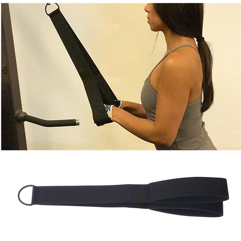 Cuerda de Tricep empujar cuerda de tracción tirar hacia abajo laterales Biceps entrenamiento de músculo Fitness culturismo ejercicio gimnasio cuerda de tracción de entrenamiento