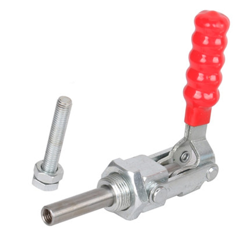 Push Pull Toggle Clamp 2pcs 180 Degree Capacity 91Kg/200Lbs Quick Release Fixture Clamp for Welding Machine 36202