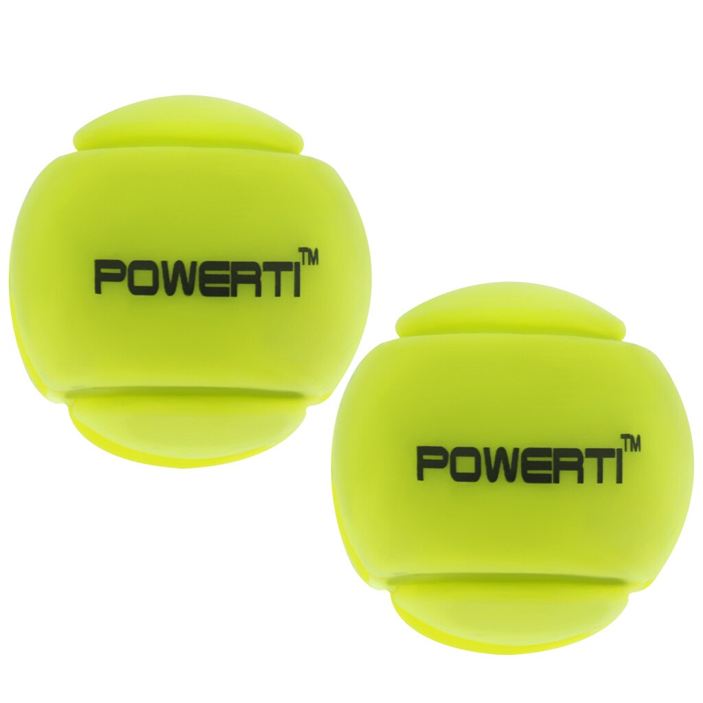 2 Pack Premium Siliconen Bal Dempers Tennisracket Accessoires-Diverse Kleuren