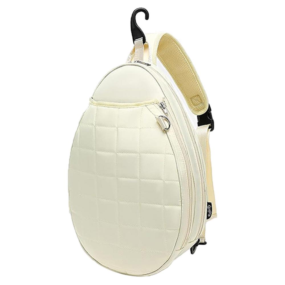 Sacs de raquette de tennis pour femme, sangle rembourrée, sac à bandoulière imprimé, poignée supérieure, Electrolux avec crochet, grilles de poitrine, perfect: WHITE