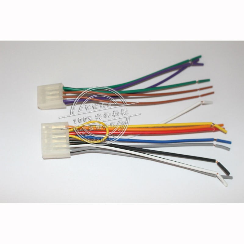 Car Stereo Male ISO Radio Plug Power Adapter Wiring Harness Special for Toyota Corolla,Camry ISO harness power cable radio