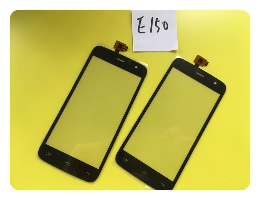 Nero Sensore per DEXP Ixion E150 tocco schermo Digitizer Pannello di Vetro di Ricambio (non Schermo lcd) + inseguimento