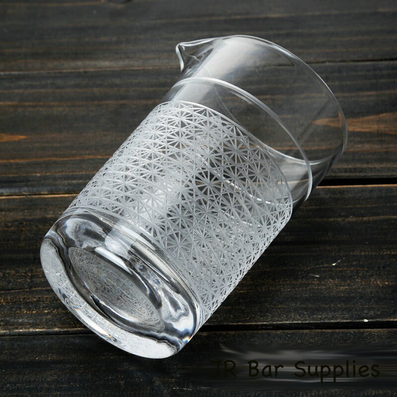 600ml Hand Blown Engraving Cocktail Mixing Glass